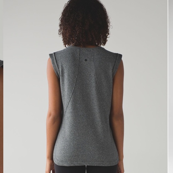 Lululemon All Time Tank grey size 8 - Picture 2 of 7